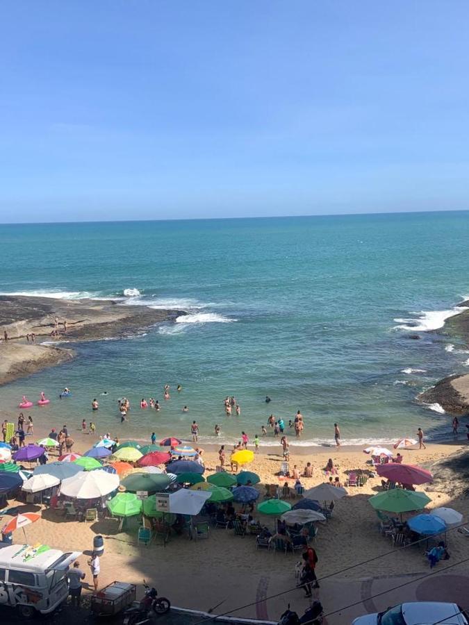 Apartamento Pe Na Areia E Aguas Tranquilas No Centro De Guarapari Exterior photo